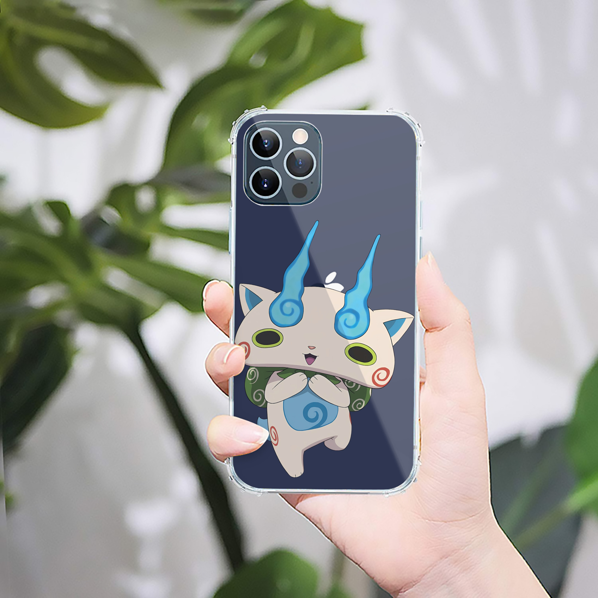 （画像用） 妖怪ウォッチ Yo-kai Watch 【iPhone 12シリーズ対応】透明スマホケース（クリアソフトケース）